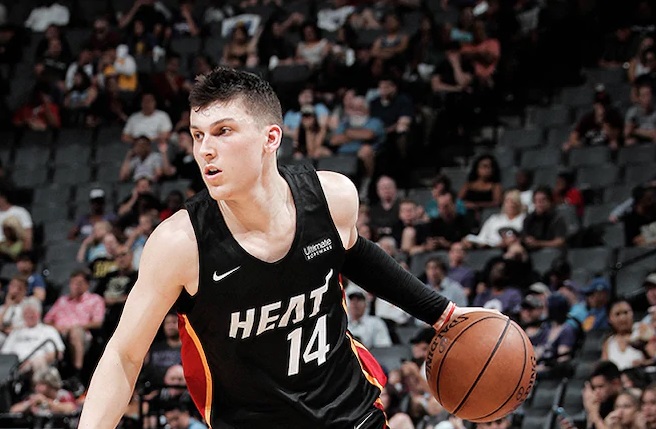 Tyler Herro Becomes Youngest-Ever Player to Start a NBA Finals Game