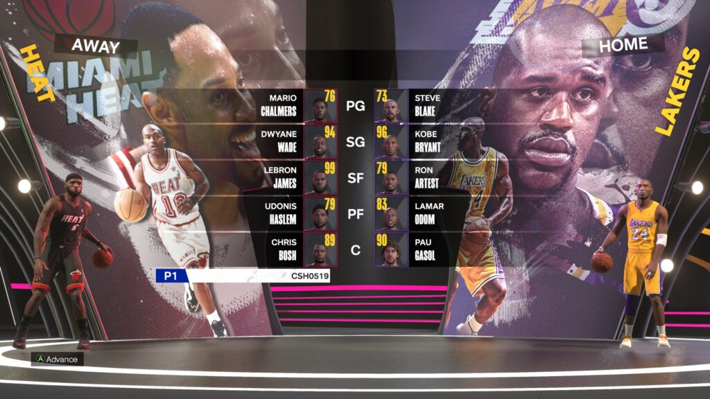 Lebron Era screenshot from NBA2k24